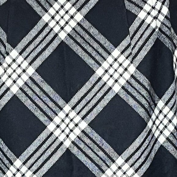 Talbots Dark Academia Wool Plaid Mini Skirt Womes Size 8 Clueless Preppy Office - Picture 3 of 5